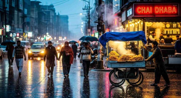 Karachi Winter Rain Brings Stunning Cold Temperature Drop