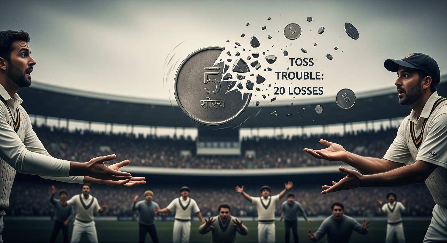 India’s Toss Trouble: Shocking 20 Losses in a Row