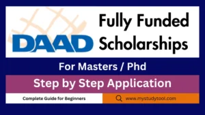 DAAD Scholarships: Secure Your Future in German Study