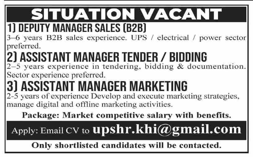 Private Company Jobs Karachi: Best Management Posts 2025