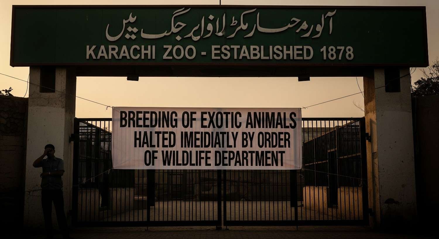 Karachi Zoo Told to Halt Exotic Animal Breeding Immediately