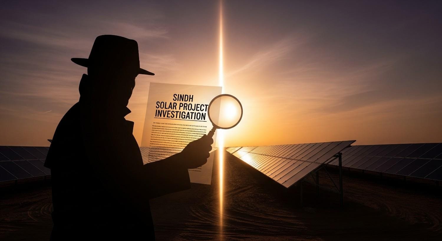 Sindh Solar Project Investigation Ordered to Protect Public Money