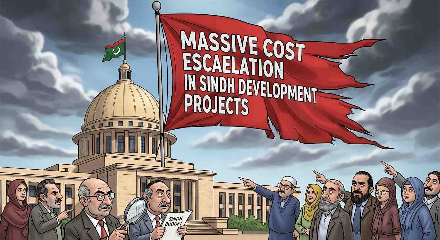 Senate Flags Massive Cost Escalation in Sindh Development Projects