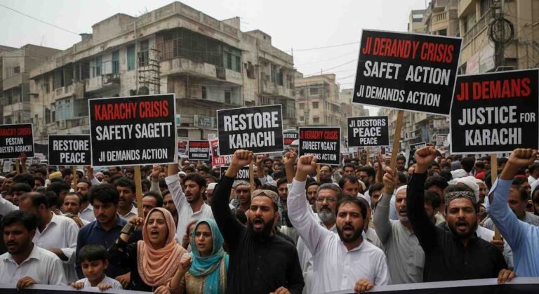 Karachi Safety Crisis JI Demands Urgent Action