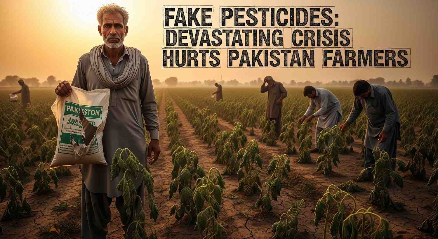 Fake Pesticides: Devastating Crisis Hurts Pakistan Farmers