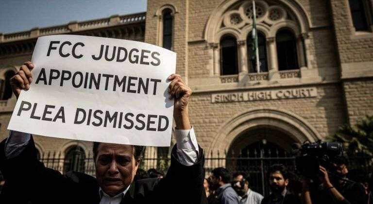 FCC Judges Appointment Plea Dismissed in Sindh High Court