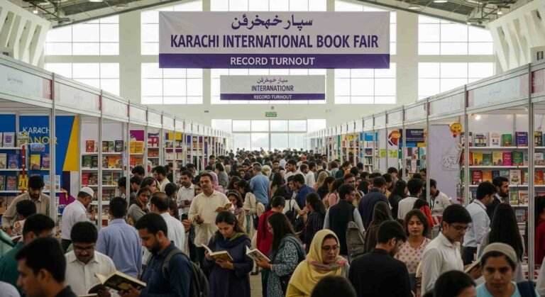 Record Turnout at Karachi Book Fair Signals Love for Reading