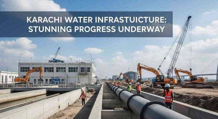 Karachi Water Infrastructure Stunning Progress Underway