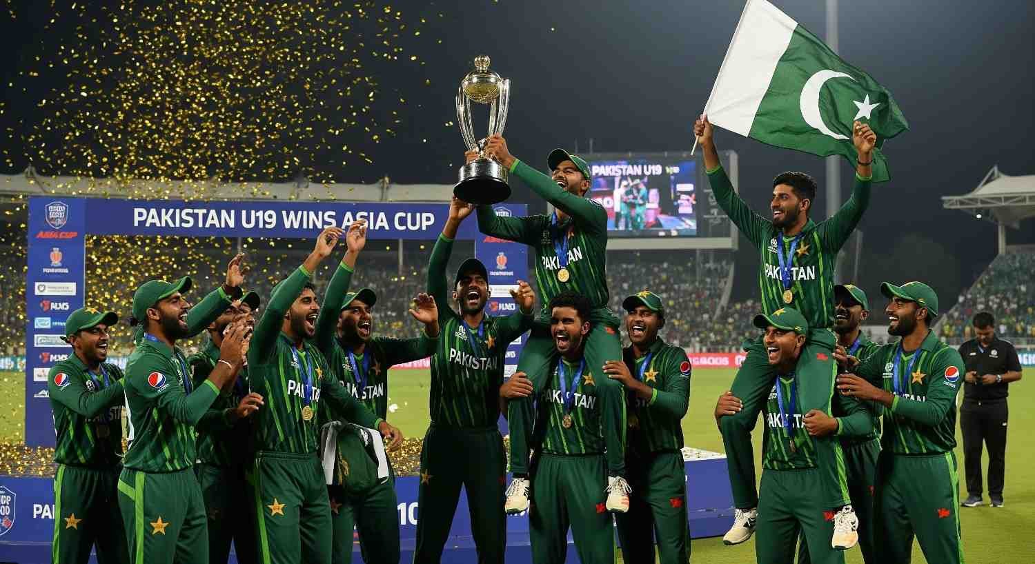 Pakistan U19 Wins Asia Cup: Fearless Play Secures Shocking Victory