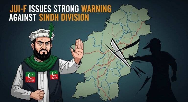 JUI-F Opposes Sindh Division, Issues Strong Warning
