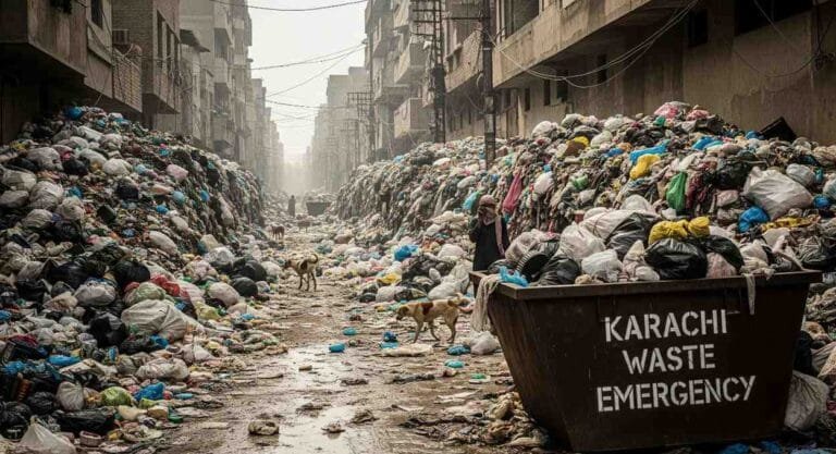 Karachi Waste Emergency Shocking Daily Trash Levels Exposed