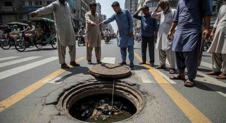 Karachi Manhole Negligence Citizens Demand Urgent Action