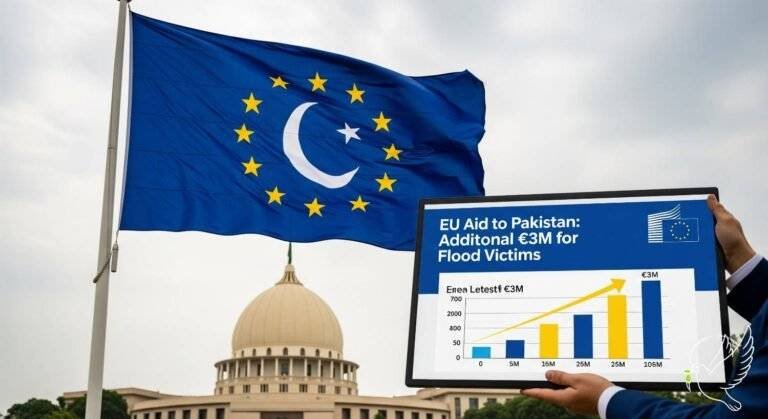 EU Aid to Pakistan Additional €3M for Flood Victims