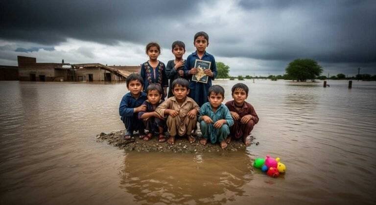 Children at Risk Climate Impact Rising in Pakistan