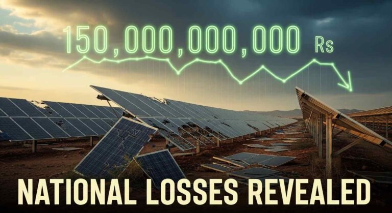 Solar Panels Stuck: Rs150bn National Losses Revealed