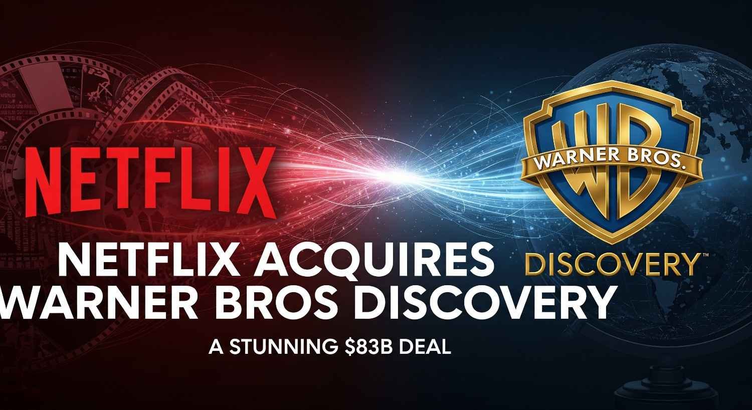 Netflix Acquires Warner Bros Discovery A Stunning $83B Deal