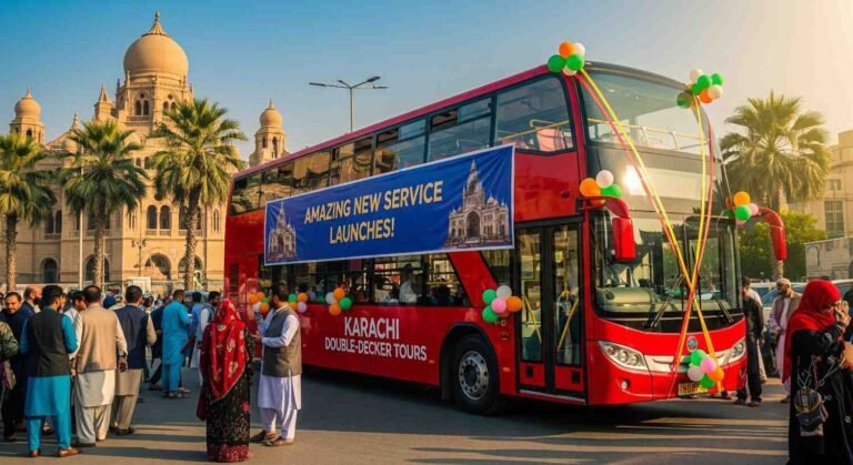 Double-Decker Buses Karachi Amazing New Service Launches