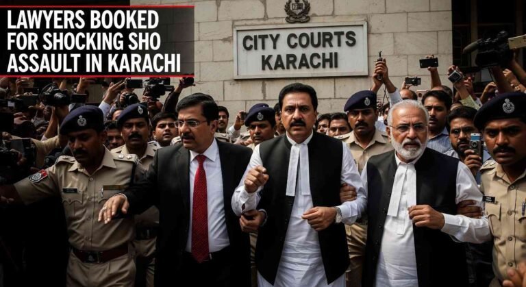 Lawyers Booked for Shocking SHO Assault in Karachi