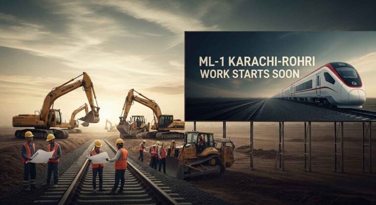 ML-1 Karachi-Rohri Work Starts Soon Exclusive Infrastructure