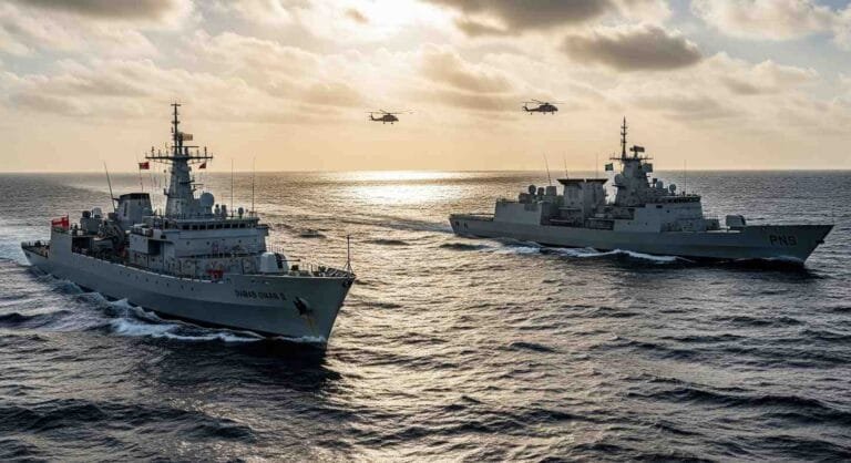 Oman Navy Joins Pakistan in Exclusive Maritime Exercise