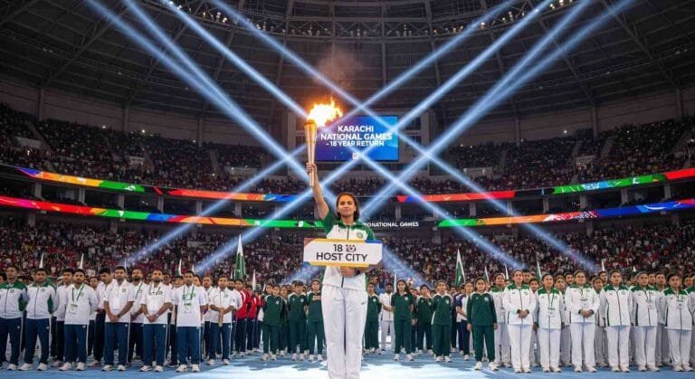 Karachi National Games Stunning 18-Year Return