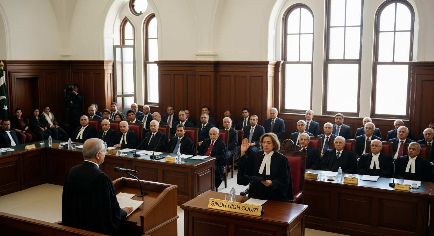 Justice Rajput Sworn In as Historic SHC Chief Justice