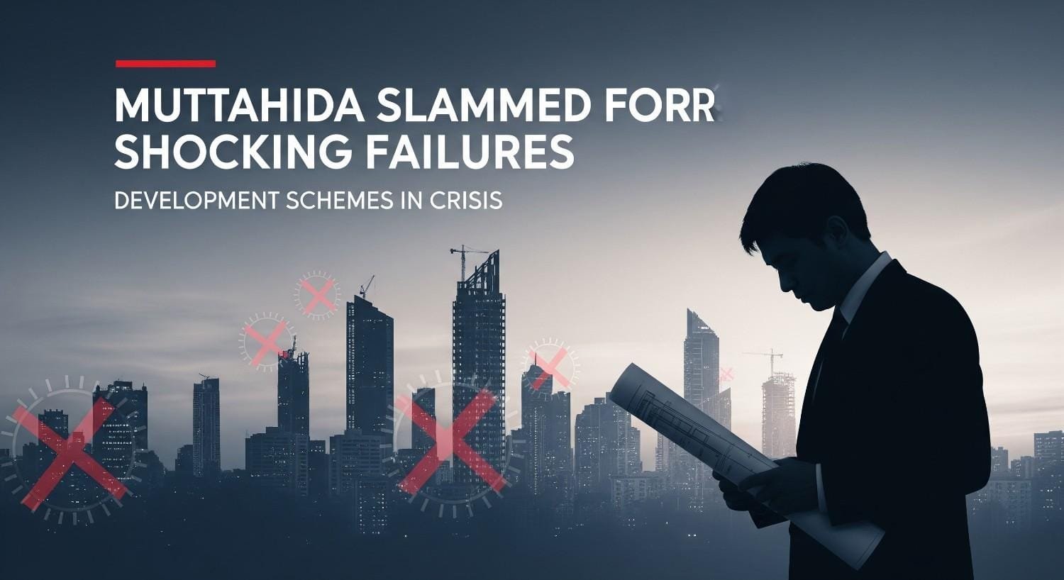 Muttahida Slammed for Shocking Failures in Development Schemes