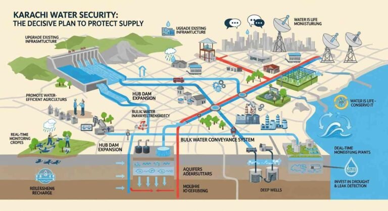Karachi Water Security Decisive Plan to Protect Supply