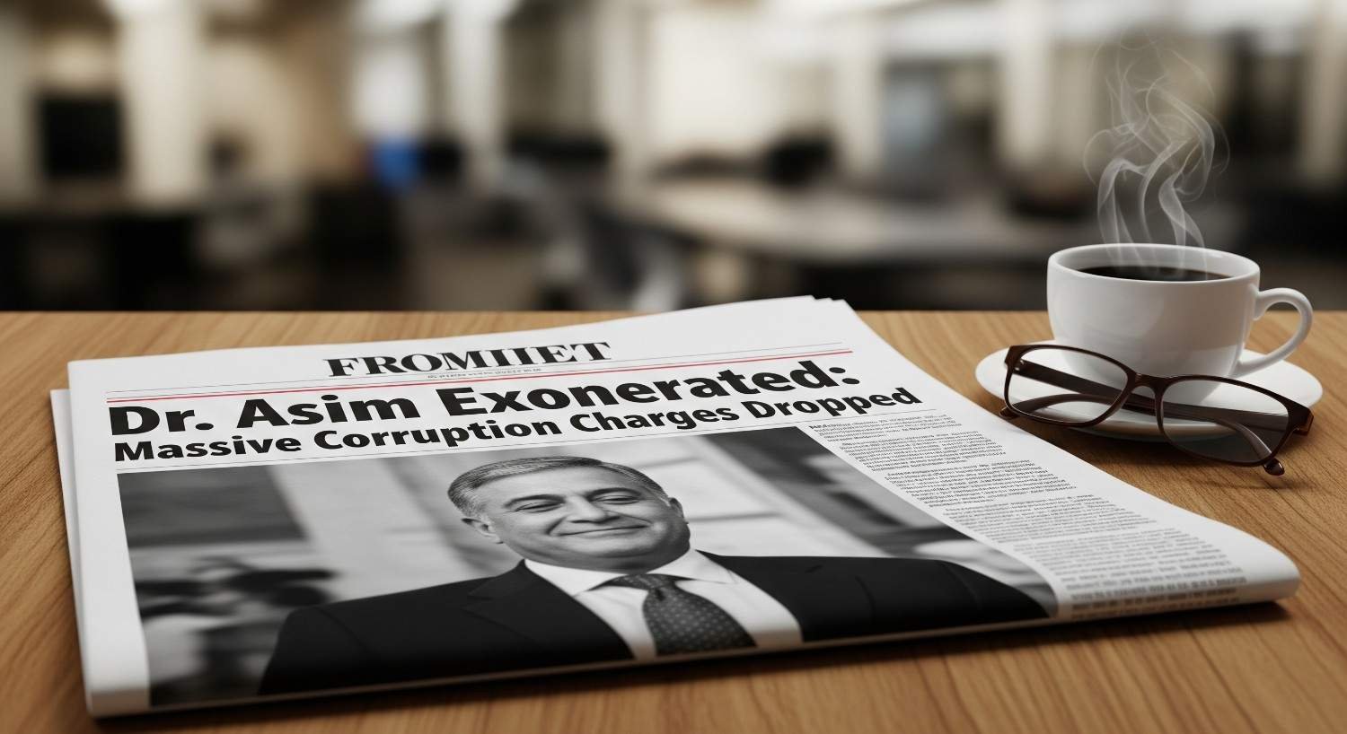 Dr. Asim Exonerated Massive Corruption Charges Dropped