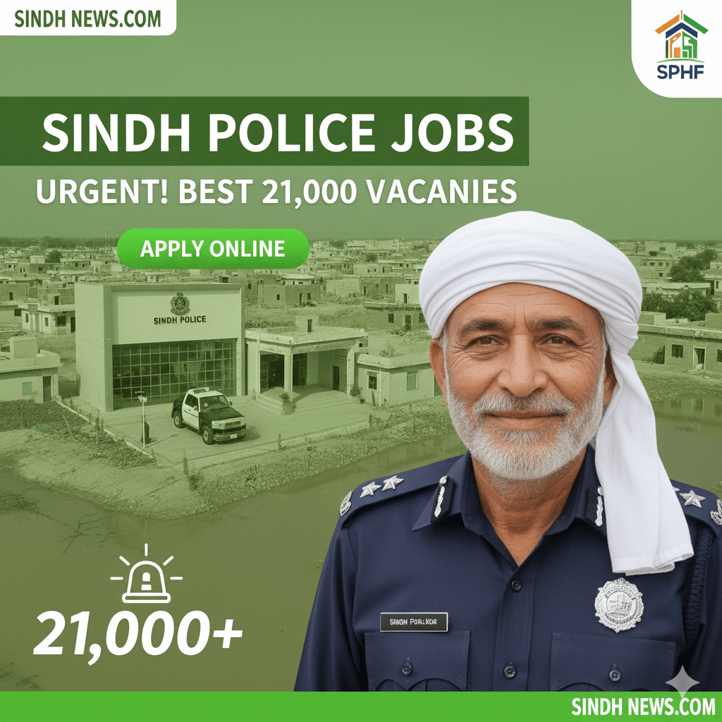 New Recruitment Advertisement for 21,000 Sindh Police Vacancies Expected on January 6