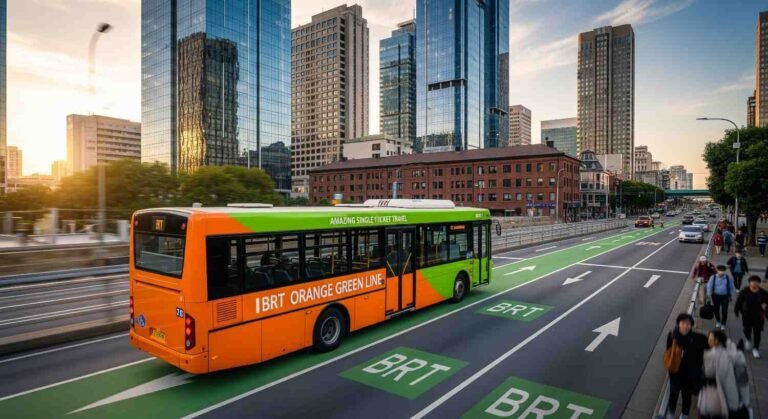 BRT Orange Green Line: Amazing Single Ticket Travel