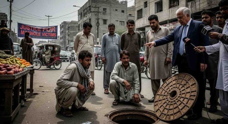 Karachi Manhole Death,Mayor Under Fire