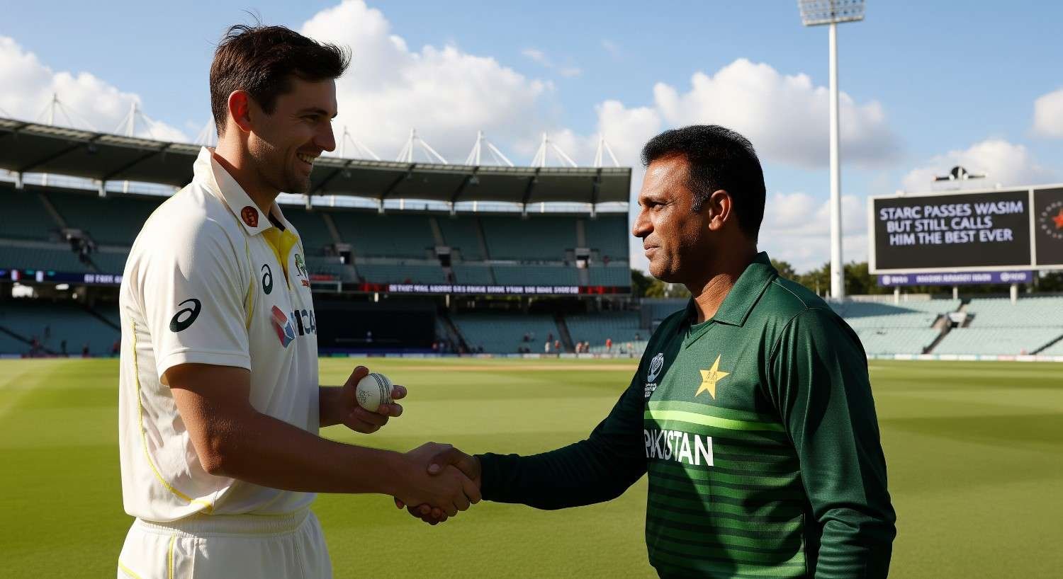 Starc Passes Wasim But Still Calls Him The Best Ever