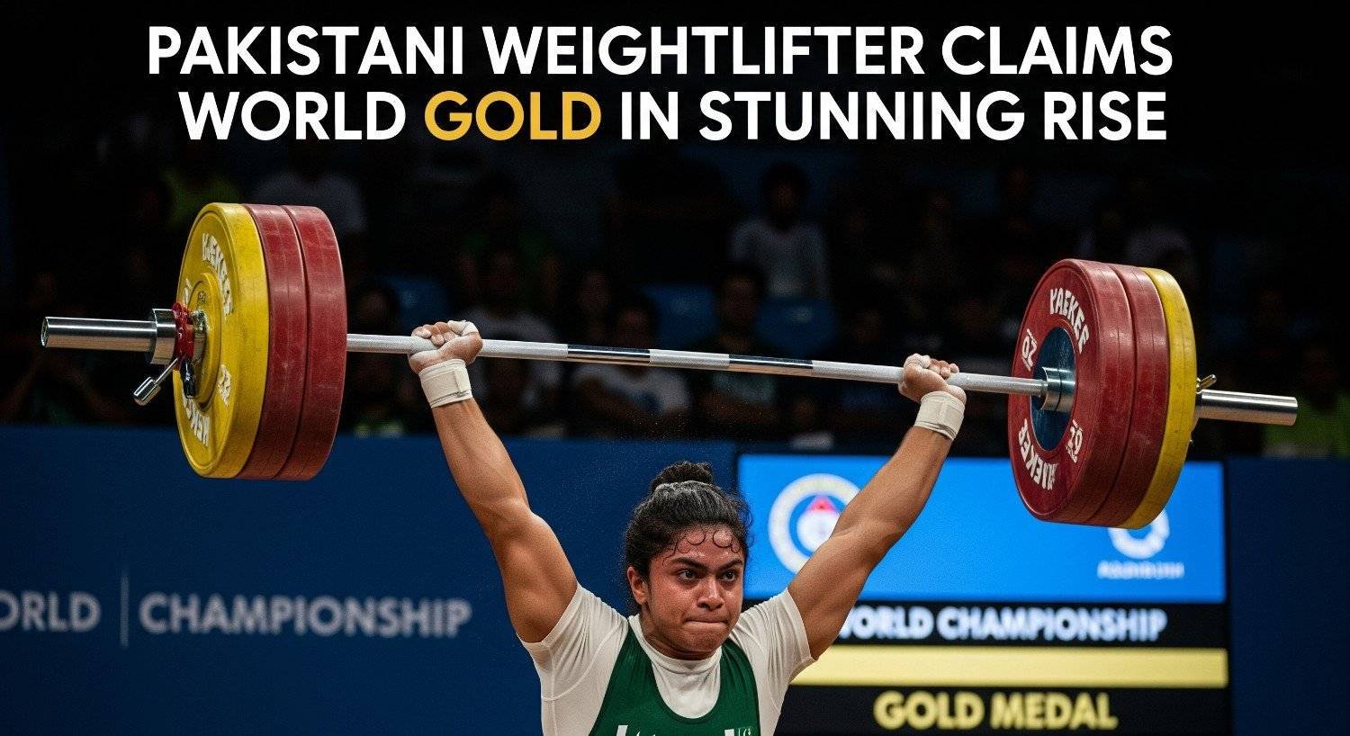 Pakistani Weightlifter Claims World Gold in Stunning Rise