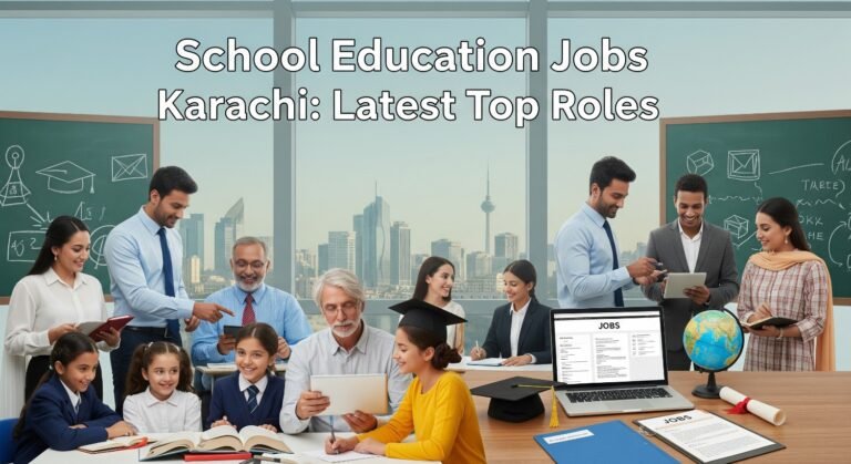 School Education & Literacy Department Karachi Jobs 2026