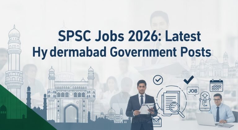 SPSC Jobs 2026: Latest Hyderabad Government Posts