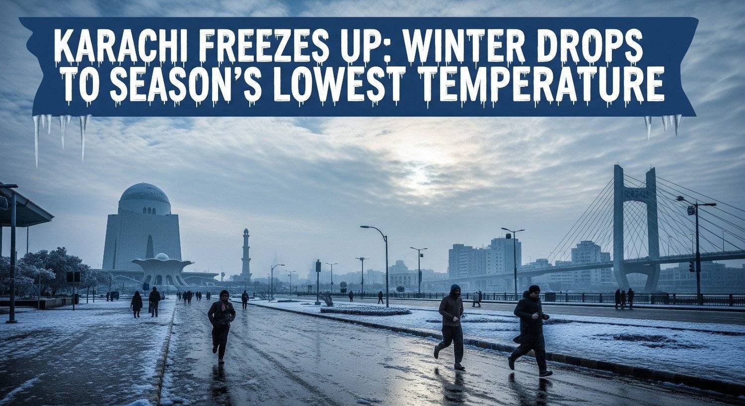 Karachi Freezes Up: Winter Drops to Season’s Lowest Temperature