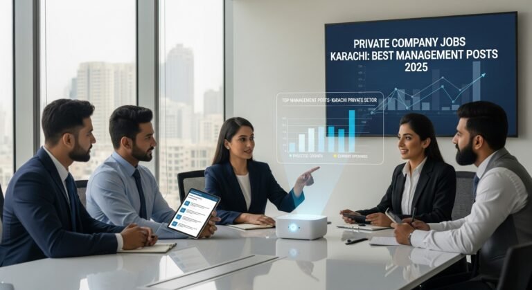 Private Company Jobs Karachi: Best Management Posts 2025