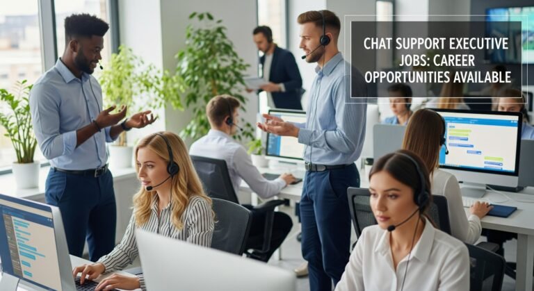 Chat Support Executive Jobs: Career Opportunities Available