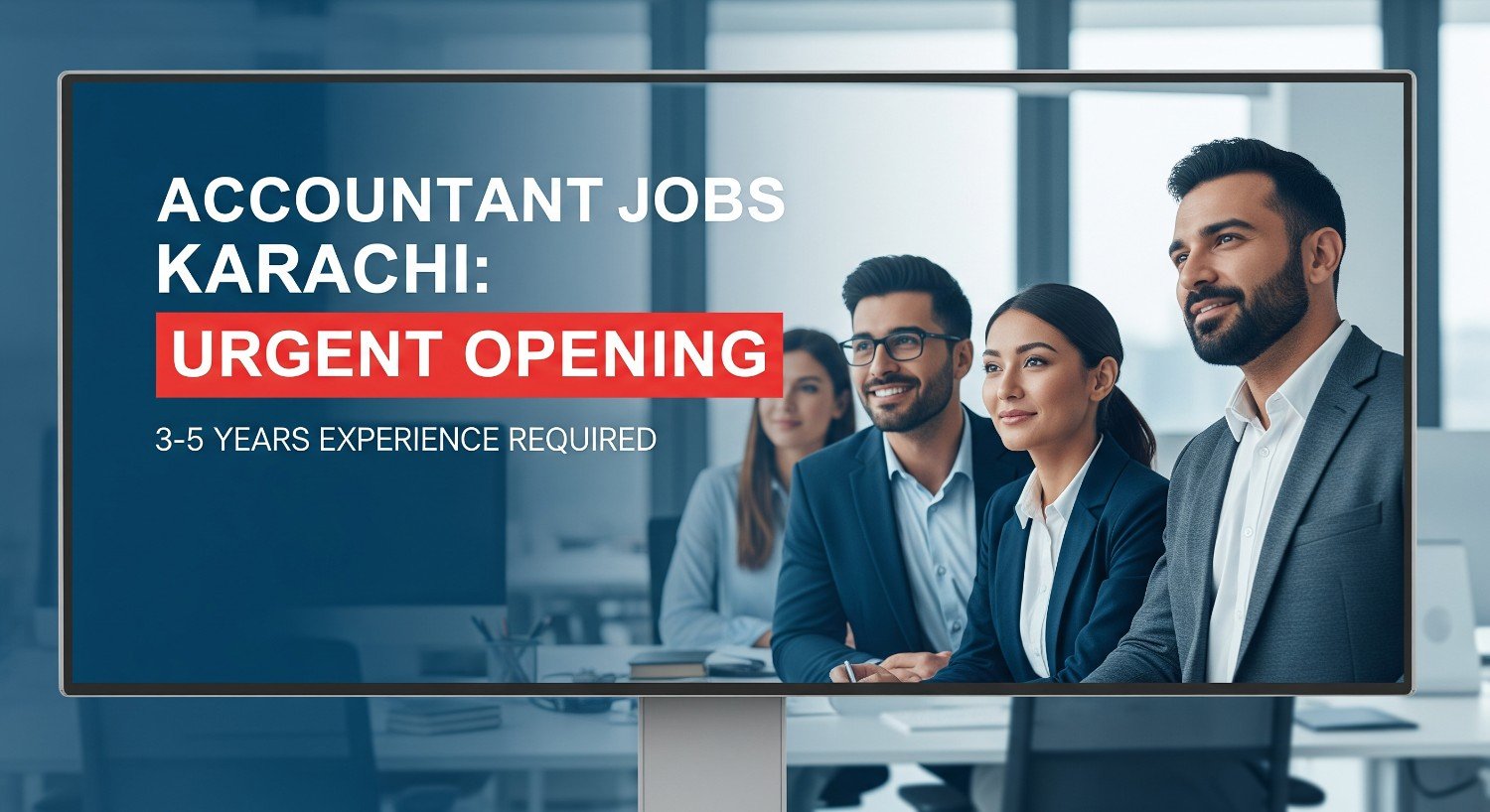 Accountant Jobs Karachi: Urgent Opening, 3-5 Years Exp