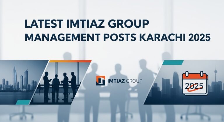 Imtiaz Group Jobs Karachi: Latest Vacancies 2026 Apply ORGANIZATION DESCRIPTION Imtiaz Group of Companies has announced its latest recruitment drive for the year 2026 in Karachi. The organization is inviting applications for various positions across its retail outlets and corporate headquarters. The vacancies range from operational roles like Floor Managers and Cashiers to specialized positions in Supply Chain, IT, and Human Resources. Interested candidates meeting the required educational and professional criteria are encouraged to apply to build a career with Pakistan’s leading retail chain. https://sindhnews.com/imtiaz-group-jobs-karachi-latest-vacancies-2026-apply/ امتیاز گروپ جابز کراچی: تازہ ترین آسامیاں 2026 ادارے کا نام (ORGANIZATION) امتیاز گروپ آف کمپنیز (امتیاز سپر مارکیٹ) نے کراچی میں سال 2026 کے لیے نئی بھرتیوں کا اعلان کیا ہے۔ ریٹیل کے اس سب سے بڑے ادارے کو اپنے اسٹورز اور ہیڈ آفس کے لیے مختلف شعبوں میں اہل امیدواروں کی ضرورت ہے۔ ان آسامیوں میں فلور مینیجرز، کیشیئرز، سپلائی چین، آئی ٹی اور ایچ آر کے عہدے شامل ہیں۔ مطلوبہ تعلیمی قابلیت اور تجربہ رکھنے والے افراد ان شاندار نجی نوکریوں کے لیے درخواست دے سکتے ہیں۔ Latest Imtiaz Group Management Posts Karachi 2025
