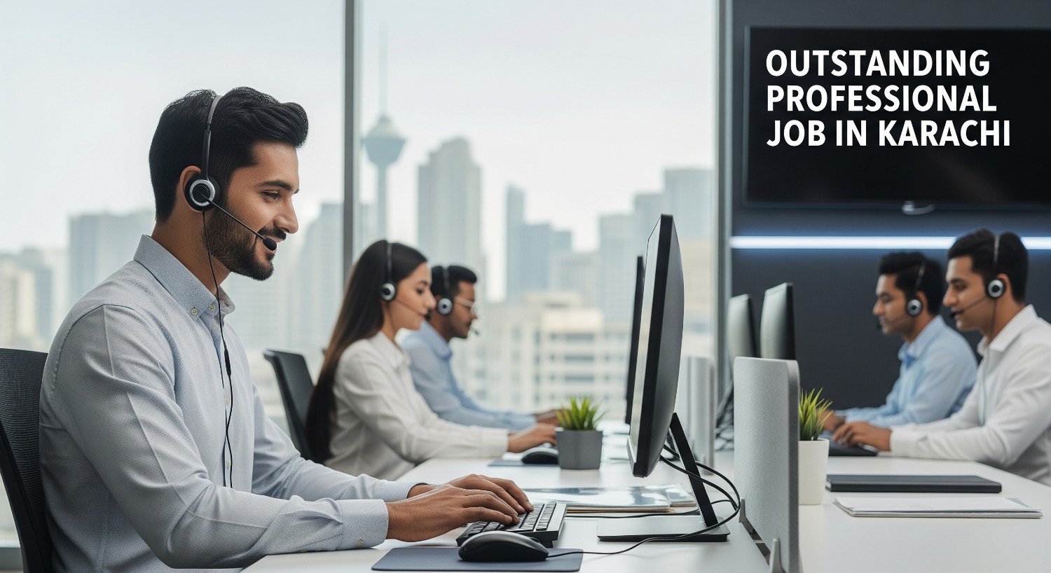 Call Agent: Outstanding Professional Job in Karachi