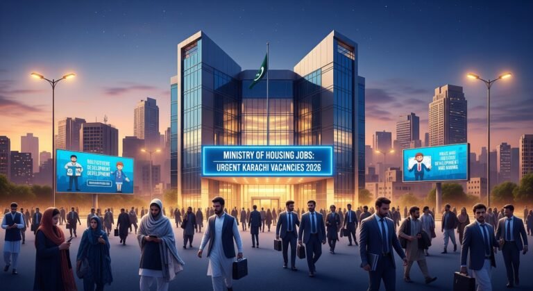 Ministry of Housing Jobs: Urgent Karachi Vacancies 2026