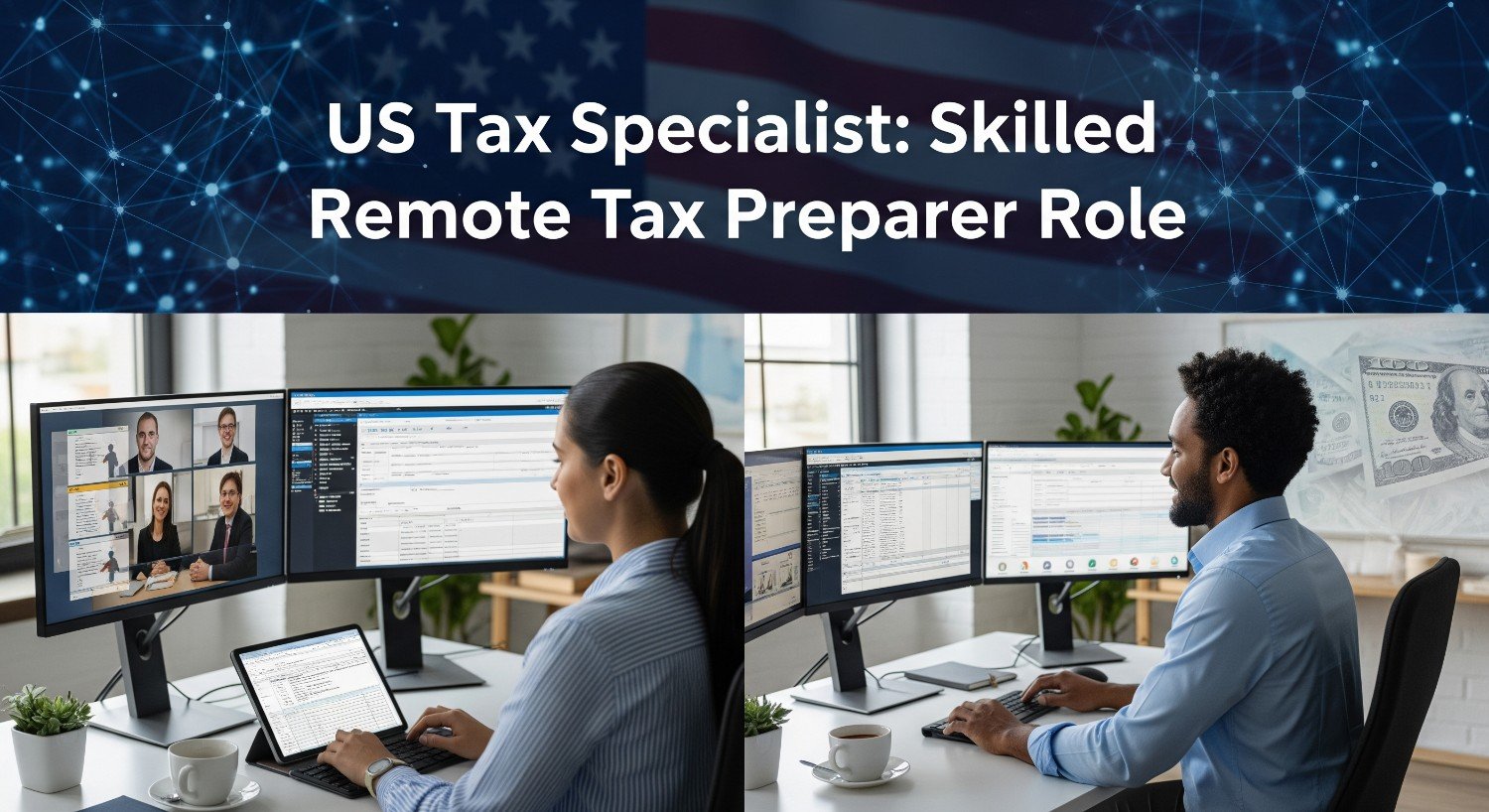 US Tax Specialist: Skilled Remote Tax Preparer Role