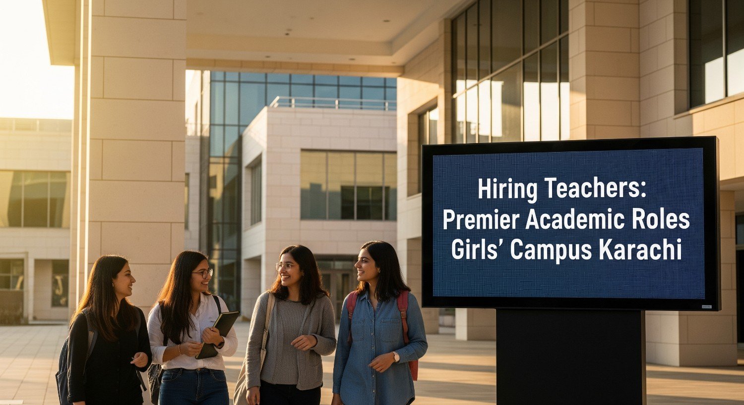 Hiring Teachers: Premier Academic Roles Girls' Campus Karachi