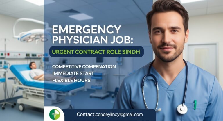 Emergency Physician Job: Urgent Contract Role Sindh