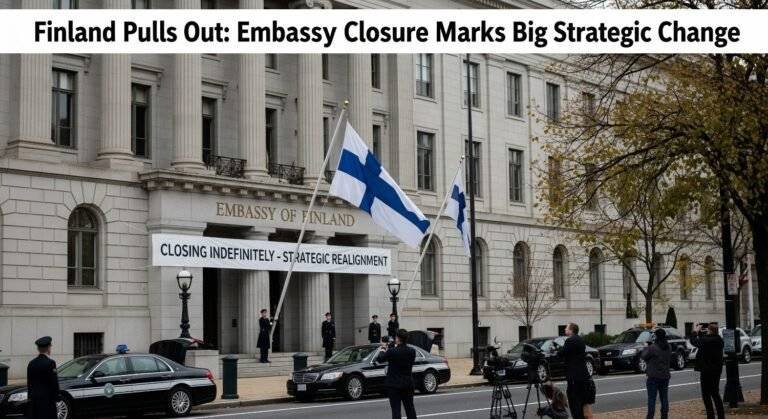 Finland Pulls Out: Embassy Closure Marks Big Strategic Change