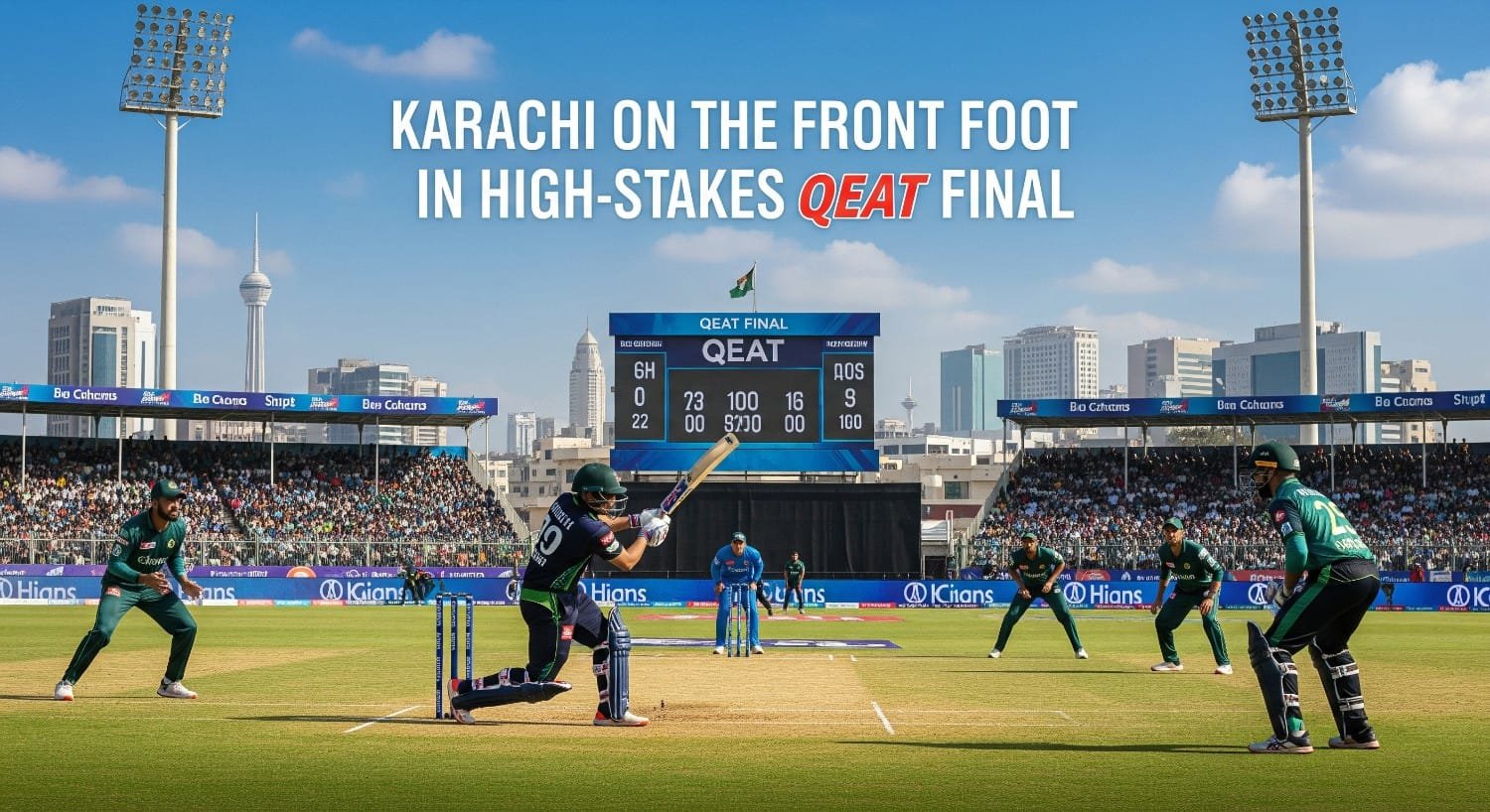 Karachi on the Front Foot in High-Stakes QEAT Final