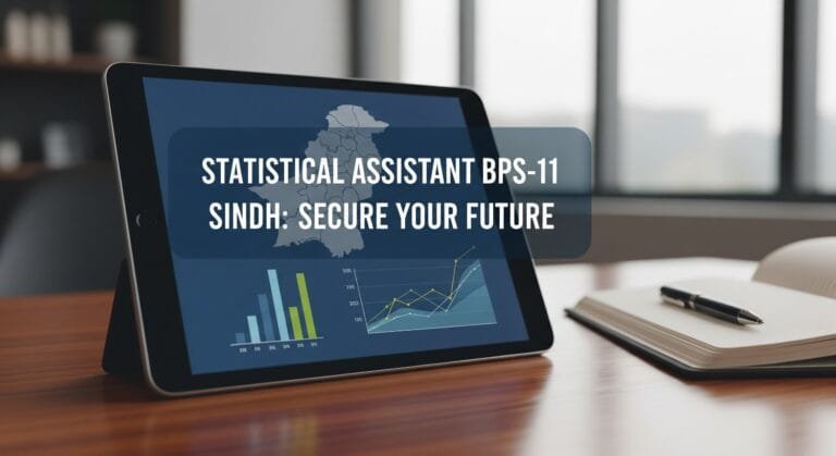 Statistical Assistant BPS-11 Sindh: Secure Your Future