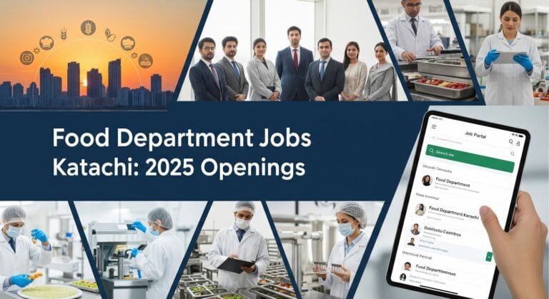 Food Department Jobs Karachi: Latest 2025 Openings